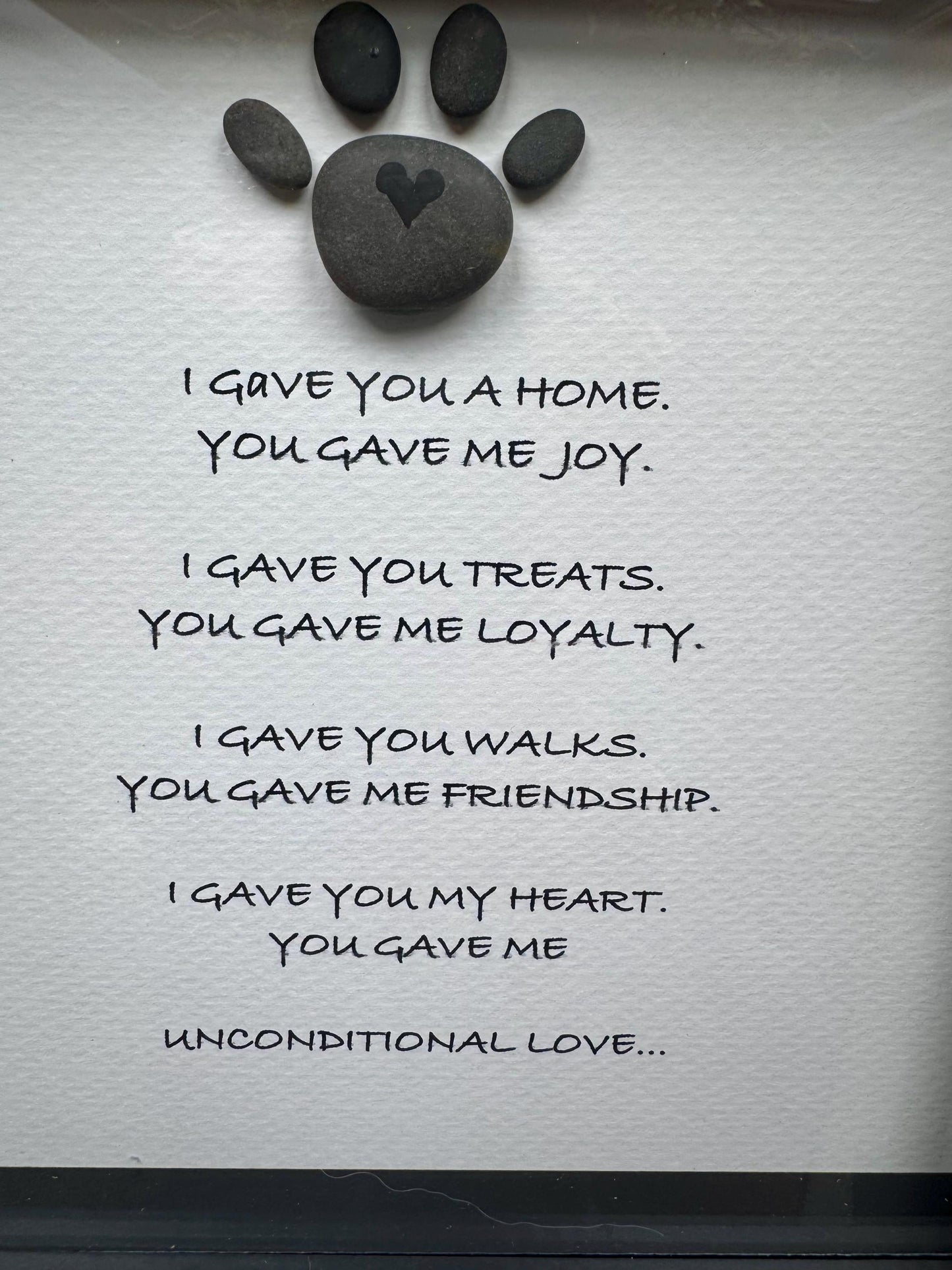 Loss of Dog Gift • Dog Sympathy Gift • Pet Memorial Art • Dog Memorial Gift • In Memory of Dog • Bereavement Gift
