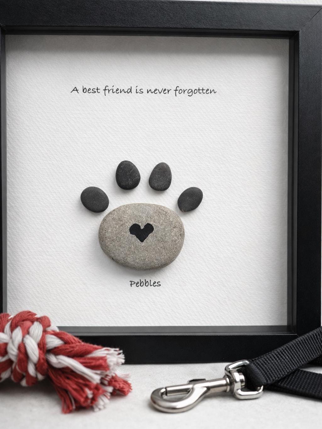 Dog Loss Sympathy Gift • Dog Memorial Art • Pet Bereavement Gift • Loss of Dog Keepsake • Framed Dog Remembrance Wall Art